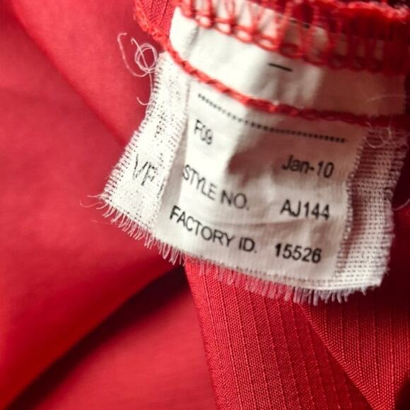 VTG Anaheim Angels Majestic Windbreaker Mens XL Red MLB Baseball 3/4 SLEEVE - Picture 13 of 13
